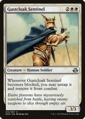 Gustcloak Sentinel card from Duel Decks: Elspeth vs. Kiora