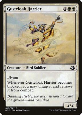 Gustcloak Harrier card from Duel Decks: Elspeth vs. Kiora