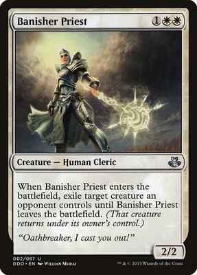 Banisher Priest card from Duel Decks: Elspeth vs. Kiora