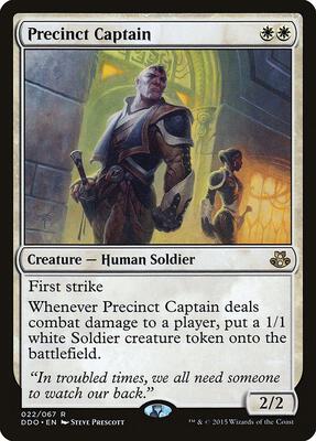 Precinct Captain card from Duel Decks: Elspeth vs. Kiora