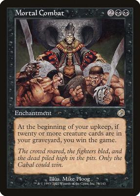 Mortal Combat card from Torment