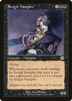Sengir Vampire card from Torment