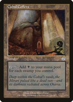 Cabal Coffers card from Torment