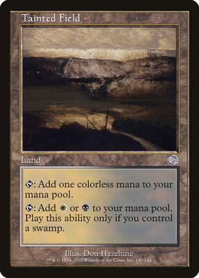 Tainted Field card from Torment