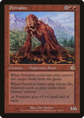 Petradon card from Torment