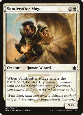 Sandcrafter Mage card from Dragons of Tarkir