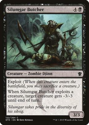 Silumgar Butcher card from Dragons of Tarkir