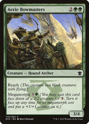 Aerie Bowmasters card from Dragons of Tarkir