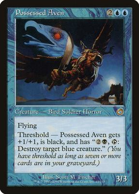 Possessed Aven card from Torment