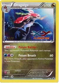 Dragalge - XY10 (Prerelease) [Staff] card from XY Promos