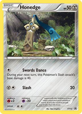 Honedge - XY12 card from XY Promos
