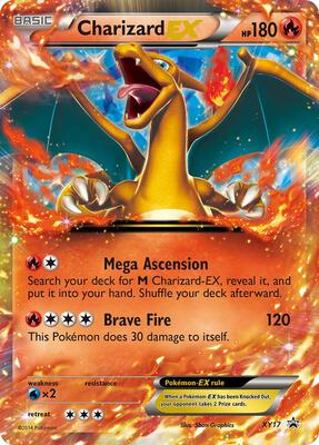 Charizard EX - XY17 card from XY Promos