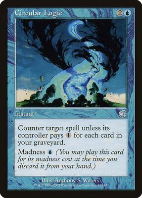 Circular Logic card from Torment