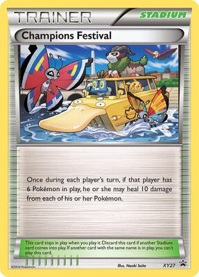 Champions Festival - XY27 (2014) card from XY Promos