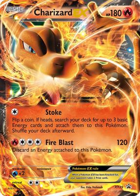 Charizard EX - XY29 card from XY Promos