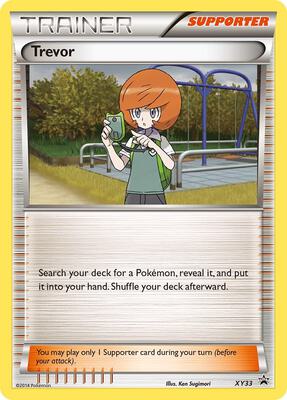 Trevor - XY33 card from XY Promos