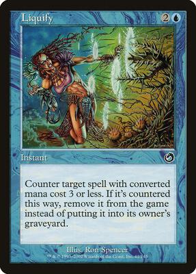 Liquify card from Torment