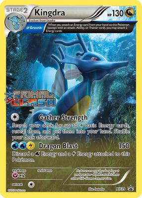 Kingdra - XY39 (Prerelease) card from XY Promos