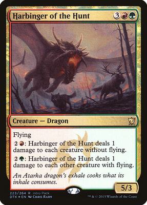 Harbinger of the Hunt card from Unique and Miscellaneous Promos