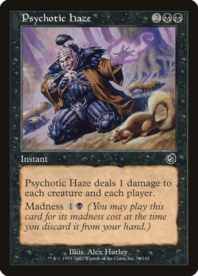 Psychotic Haze card from Torment