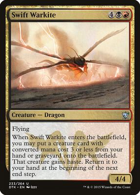 Swift Warkite card from Dragons of Tarkir