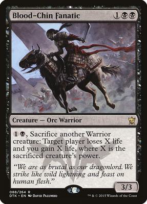 Blood-Chin Fanatic card from Dragons of Tarkir