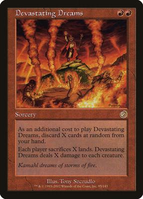 Devastating Dreams card from Torment