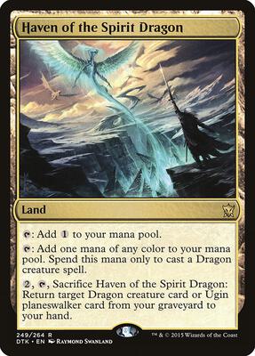 Haven of the Spirit Dragon card from Dragons of Tarkir