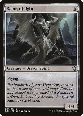 Scion of Ugin card from Dragons of Tarkir
