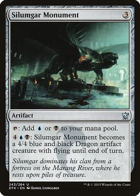Silumgar Monument card from Dragons of Tarkir