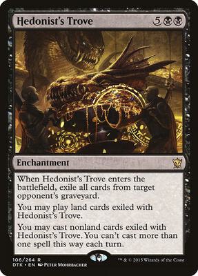 Hedonist's Trove card from Dragons of Tarkir