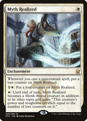 Myth Realized card from Dragons of Tarkir