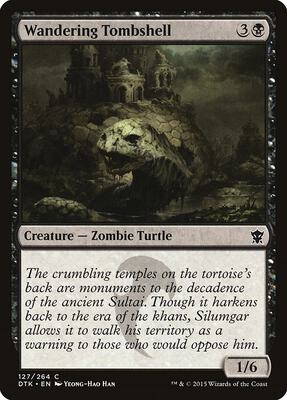 Wandering Tombshell card from Dragons of Tarkir