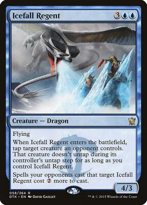Icefall Regent card from Dragons of Tarkir