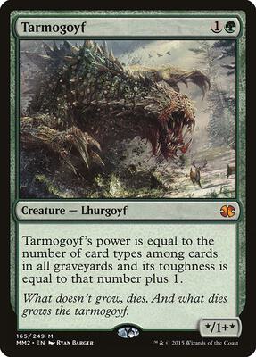 Tarmogoyf card from Modern Masters 2015