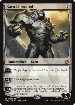 Karn Liberated card from Modern Masters 2015