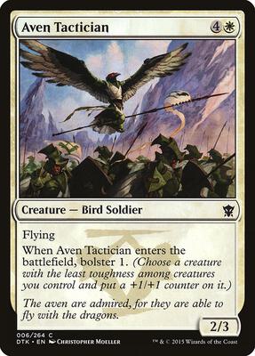 Aven Tactician card from Dragons of Tarkir
