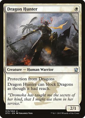 Dragon Hunter card from Dragons of Tarkir