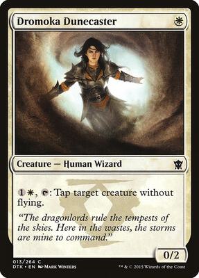 Dromoka Dunecaster card from Dragons of Tarkir