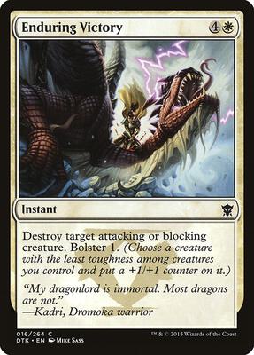 Enduring Victory card from Dragons of Tarkir