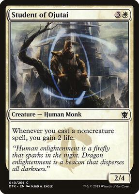 Student of Ojutai card from Dragons of Tarkir
