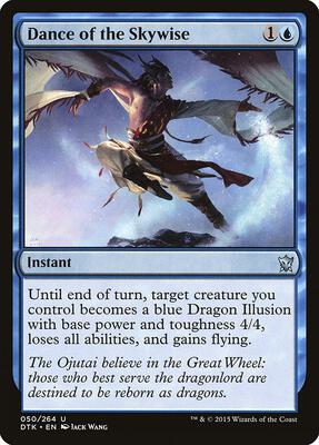 Dance of the Skywise card from Dragons of Tarkir