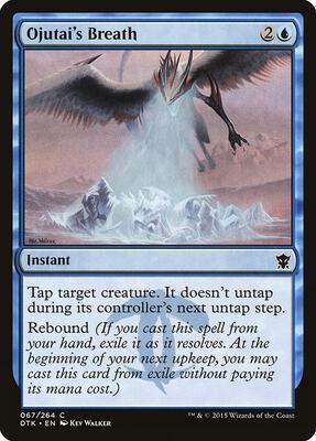 Ojutai's Breath card from Dragons of Tarkir