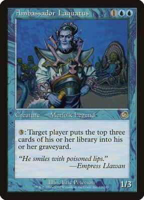 Ambassador Laquatus card from Torment