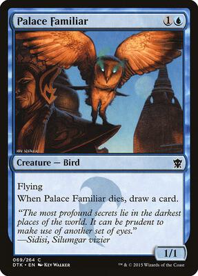 Palace Familiar card from Dragons of Tarkir