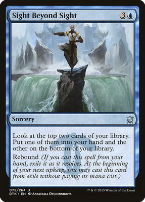 Sight Beyond Sight card from Dragons of Tarkir
