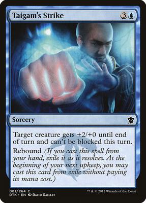 Taigam's Strike card from Dragons of Tarkir