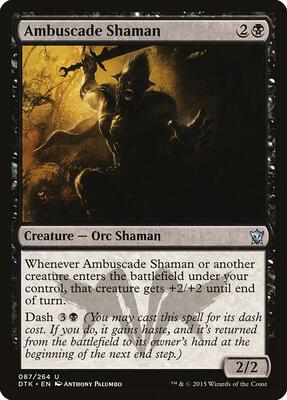 Ambuscade Shaman card from Dragons of Tarkir