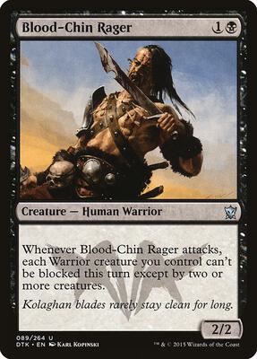 Blood-Chin Rager card from Dragons of Tarkir