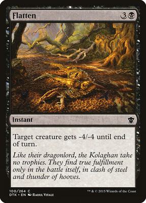 Flatten card from Dragons of Tarkir